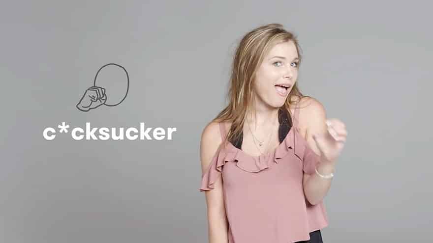 Deaf People Demonstrate How To Curse In Sign Language And It’s