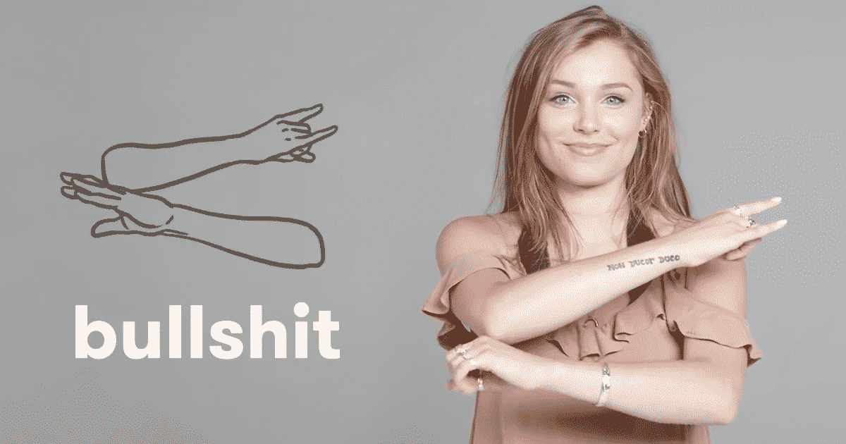 How To Swear In Sign Language Uk