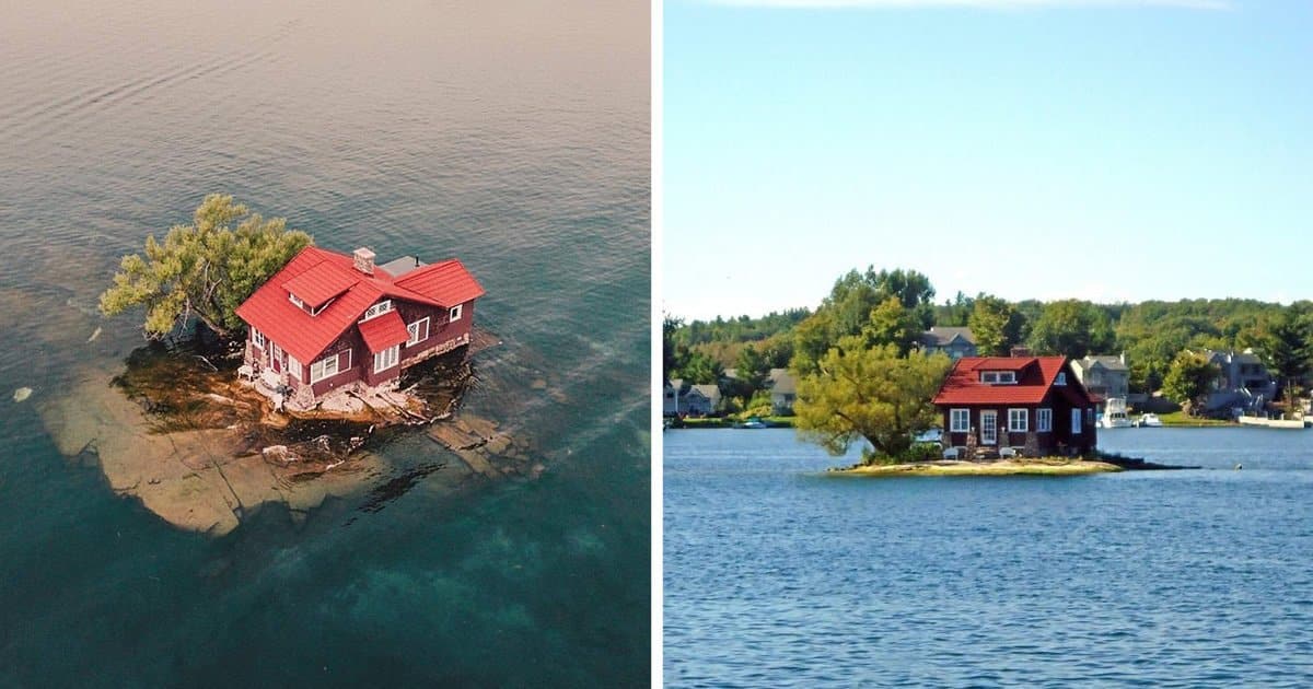 The World's Smallest Inhabited Island Is Just Big Enough For A House ...